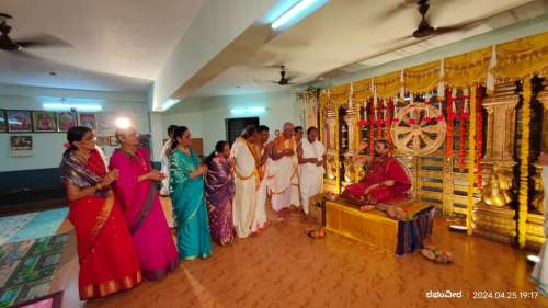 Sringeri Swamiji Visits