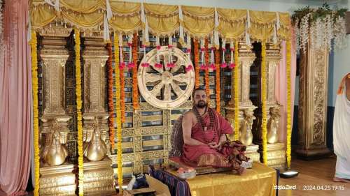 Sringeri Swamiji Visits