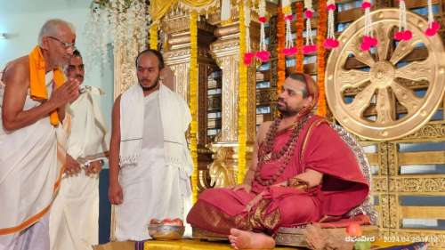 Sringeri Swamiji Visits